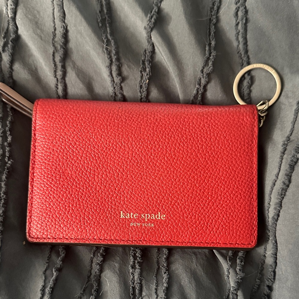 NWOT Kate Spade Vibrant Red Key Holder